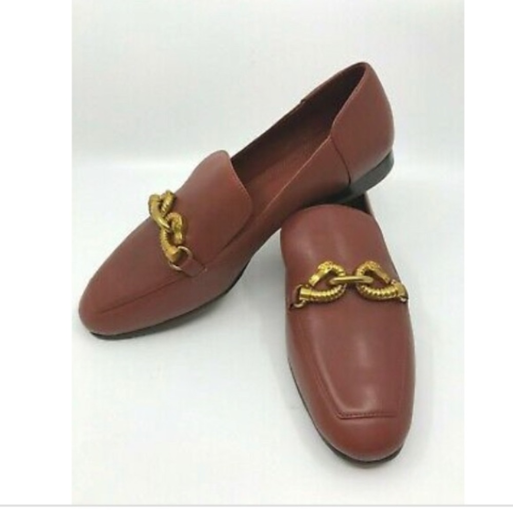 ISO Tory Burch Sienna/Tan Jessa Loafers or Mules